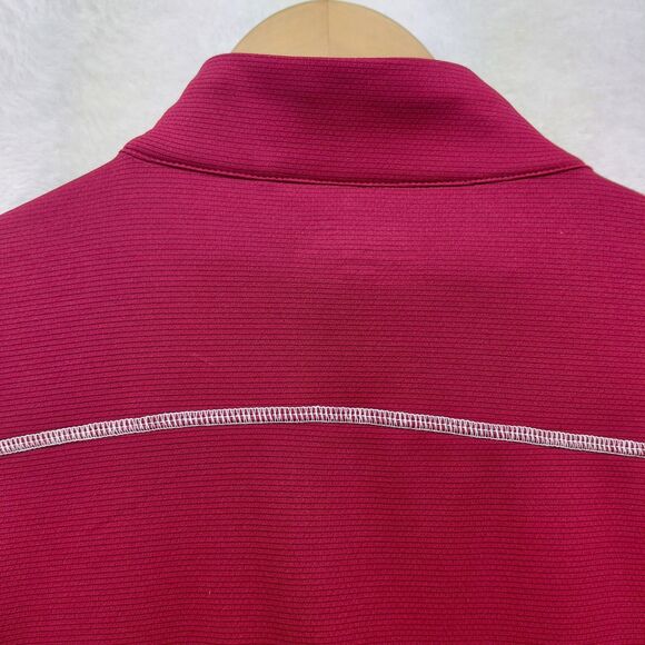 Ping Stanford Cardinal 1/4 Zip Golf Pullover Mens Medium Red Sensor Cool Stretch - Picture 10 of 13